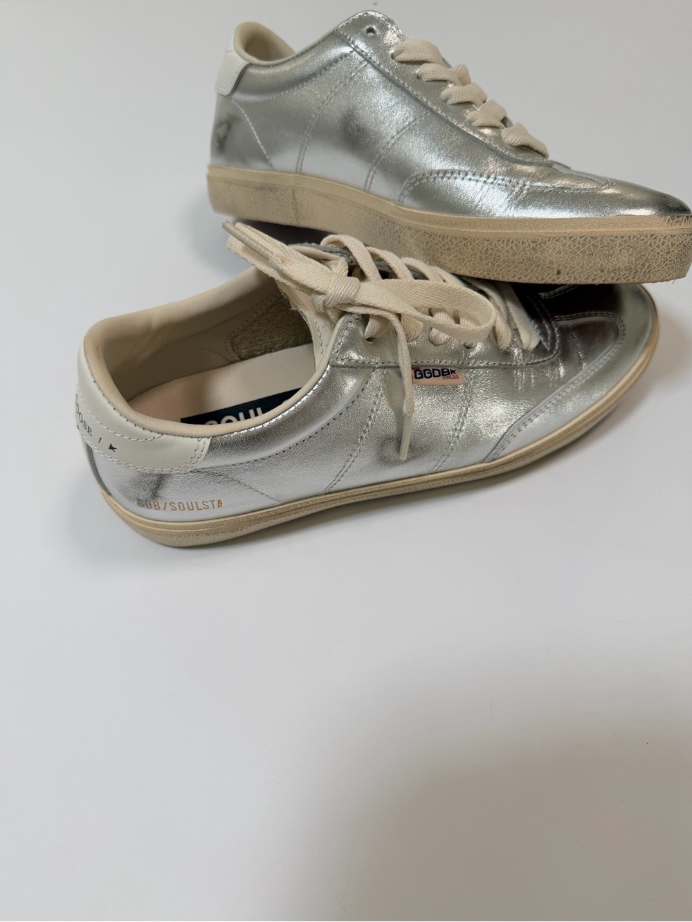 Golden Goose Metallic Silver 39 - Picture 3 of 5
